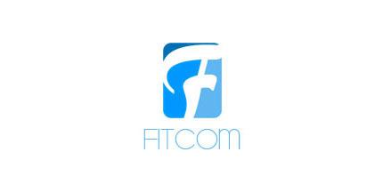پروتوتایپ لوگو وبسایت فروشگاهی FITCOM